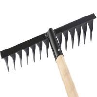 Грабли 14з сварные витые с черенком