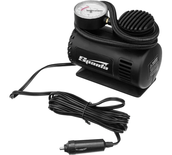 Компрессор автомобильный 12В 17атм. 12л/мин Sparta