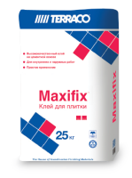 Клей для плитки 25кг Maxifix Grey Террако