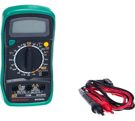 Мультиметр  MAS830L Mastech Rexant
