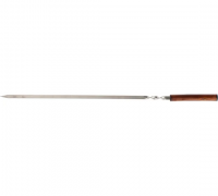 Шампуры 650мм нержавейка с деревянной рукояткой Palisad