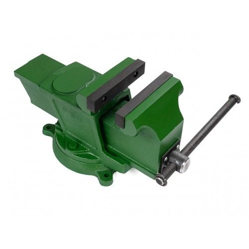 Тиски слесарные ТСЧ-160мм с ручным приводом