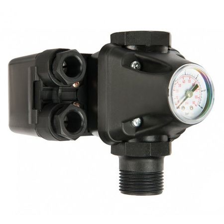 Насос  реле давления с манометром PR-10 Belamos