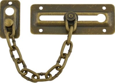 Цепочка дверная 4 1СР цинк Нора-М---