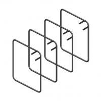 Хомут из арматуры 15х15