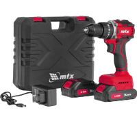 Дрель аккумуляторная ударная 20.0V 10мм Li-ion 2.0Aх2 CIDS-BL-20 кейс удар.б/щет. MTX(148)