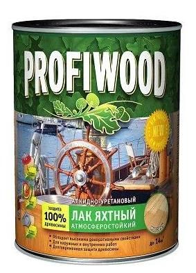 Лак яхтный 0,7кг полуматовый Profiwood