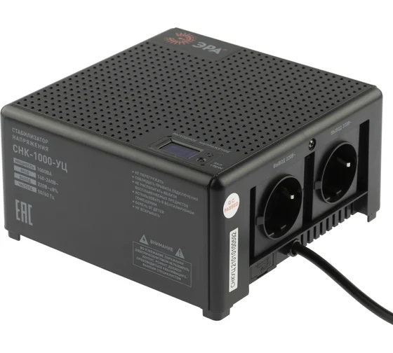 Стабилизатор  1000Вт СНК-1000-УЦ ЭРА(2)