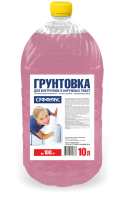 Грунтовка ГП универсальная 10л розовая Суффикс