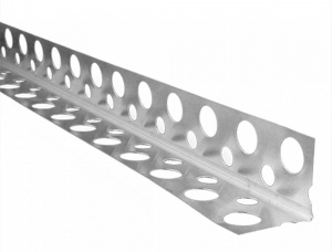 Уголок перфорированный 20х20 оцинкованный 3м проф Албес