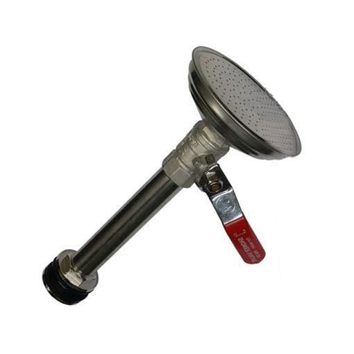 Лейка для душа летнего в сборе металл Aquapulse