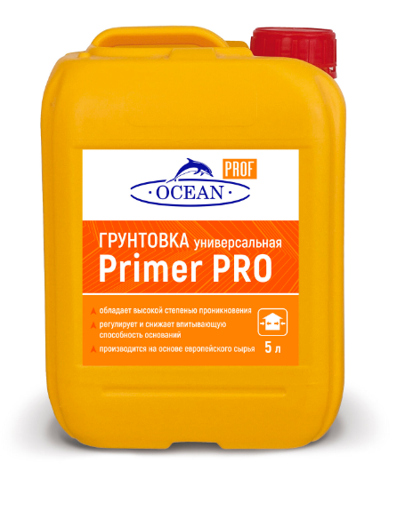 Грунтовка ГП(33мм) универсальная  5л Primer PRO Ocean Prof
