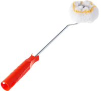 Валик эмаль алкид  50х80х12х6мм 800г/м2 полиамид угловой желтая полоса Decor(20)