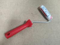 Валик в/д 150х16х12х6мм полиамид красно-серая полоса Top Color Expert