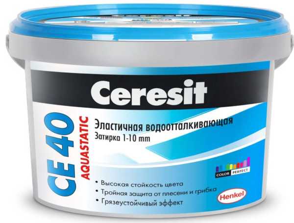 Затирка Ceresit СЕ40 фиалка 2кг Henkel(12)