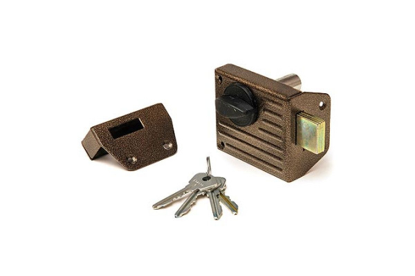 Замок накладной ЗН 1-2.1  медь Зенит---