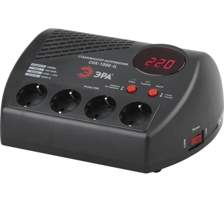 Стабилизатор  1000Вт СНК-1000-Ц ЭРА(3)
