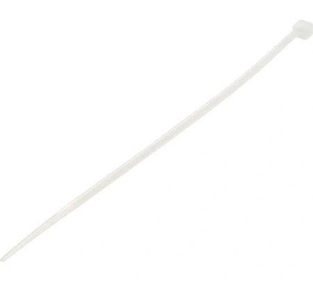 Хомут нейлоновый  3,6х250мм 100шт белый Милен