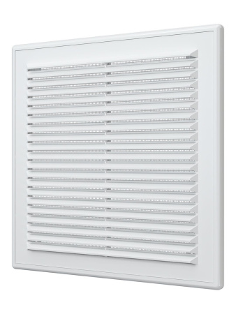 Решетка вентиляционная пластик 235х235 с сеткой Парус плюс