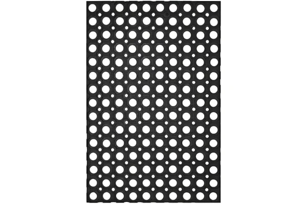 Коврик резиновый  дырка 45х75