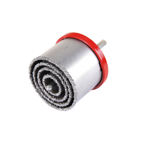 Набор коронок керамогранит карбид-вольфрам 33-73мм 6 предметов Энкор*