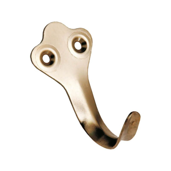 Крючок металл 1 рожковый №2 бронза Металлист