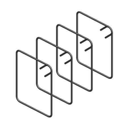 Хомут из арматуры 60х20