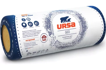 Минвата с/в  50х1220х8300мм  8кг/м2 19,9м2(2шт) Тисма