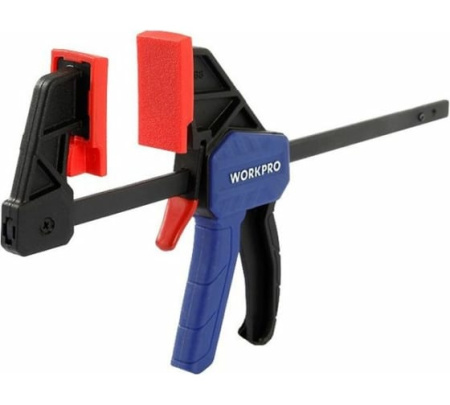 Струбцина пистолетного типа 60х150мм Workpro---