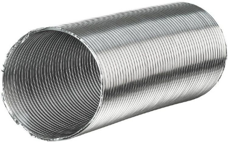 Труба алюминиевая гофрированная 150мм 1-3м Анкор 