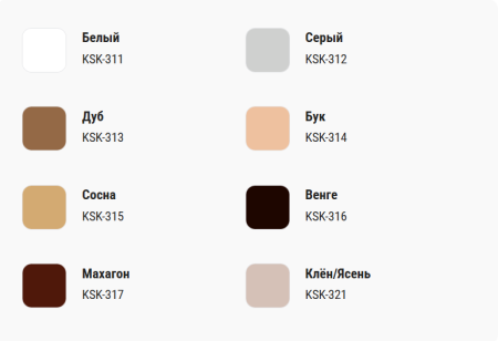 Герметик акриловый д/дерева и паркета дуб 280мл KSK313 Home Kudo(6)