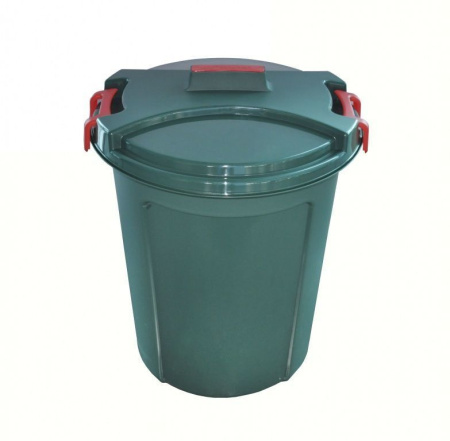Контейнер 100л пластик с крышкой Геркулес