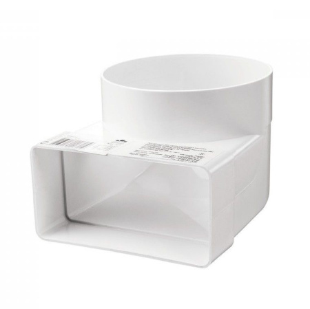 Колено вентиляционное универсальное 60х204х150мм 823 Zernberg 